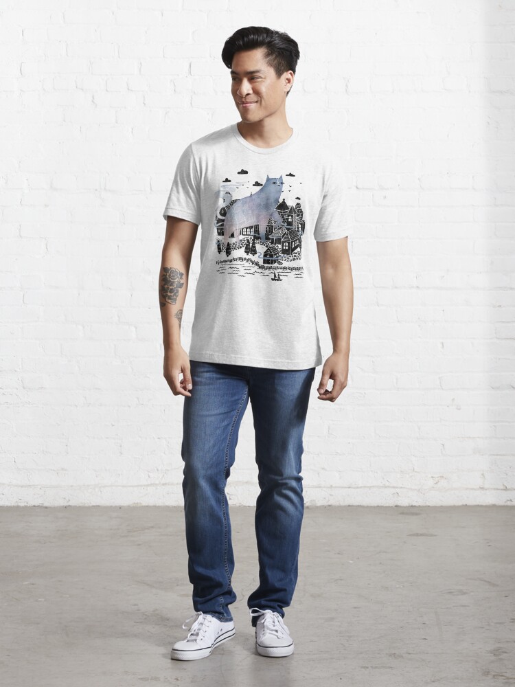 Thumbnail 5 of 7, Essential T-Shirt, The Fog designed and sold by littleclyde.