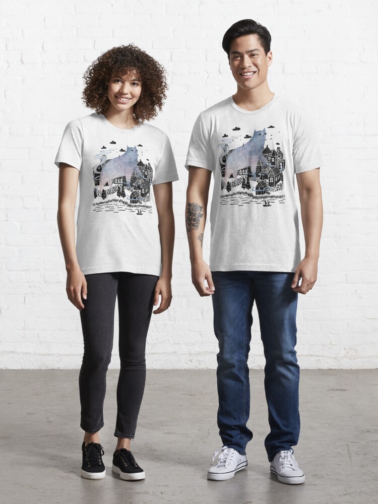 Thumbnail 1 of 7, Essential T-Shirt, The Fog designed and sold by littleclyde.