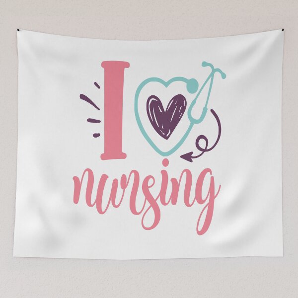 Item preview, Nurse saying - I love nursing designed and sold by Raeolus.