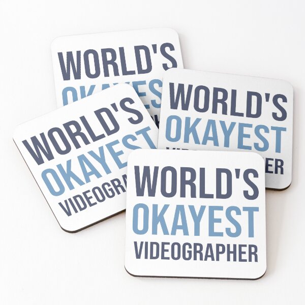 Item preview, World's Okayest Videographer designed and sold by Bojkiw.
