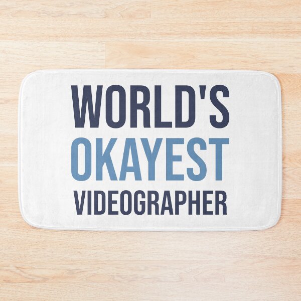 Item preview, World's Okayest Videographer designed and sold by Bojkiw.