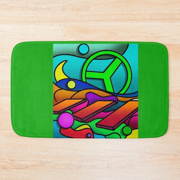 Item preview, Color intensified painting Poster ..graphics print designed and sold by Peace-of-mind.