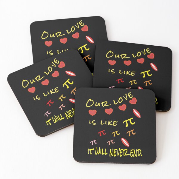Item preview, Our love is like pi. Comma and then infinite. designed and sold by Bodino.