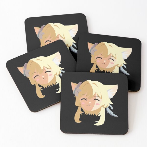Item preview, Lumine cat genshin impact designed and sold by Mathisberengar.