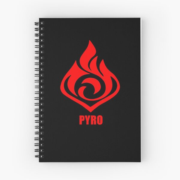 Artikelvorschau, Pyro Element Genshin Impact entworfen und verkauft von Mathisberengar.