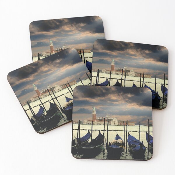 Item preview, Venice Gondolas Sunset designed and sold by faudeltn.