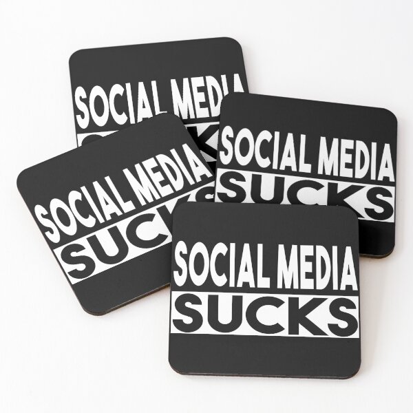 Item preview, social media sucks-social media  designed and sold by joy4shirt.