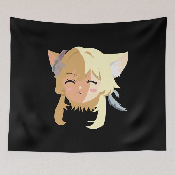 Item preview, Lumine cat genshin impact designed and sold by Mathisberengar.