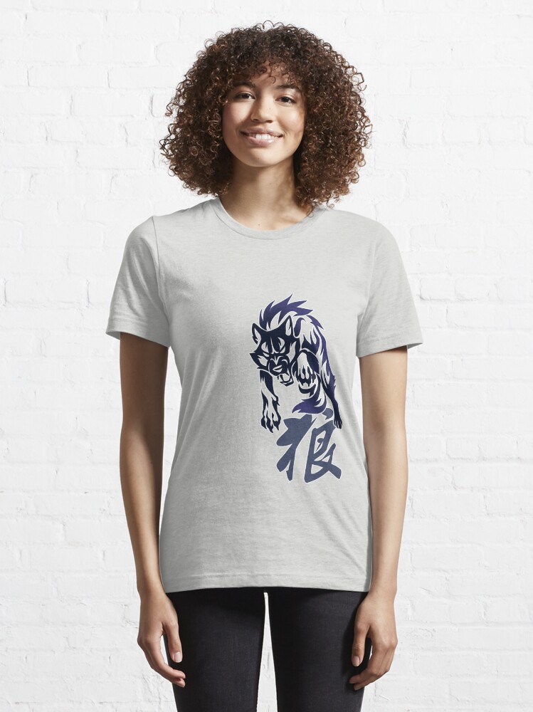 Alternate view of Wolf tribal tattoo Essential T-Shirt