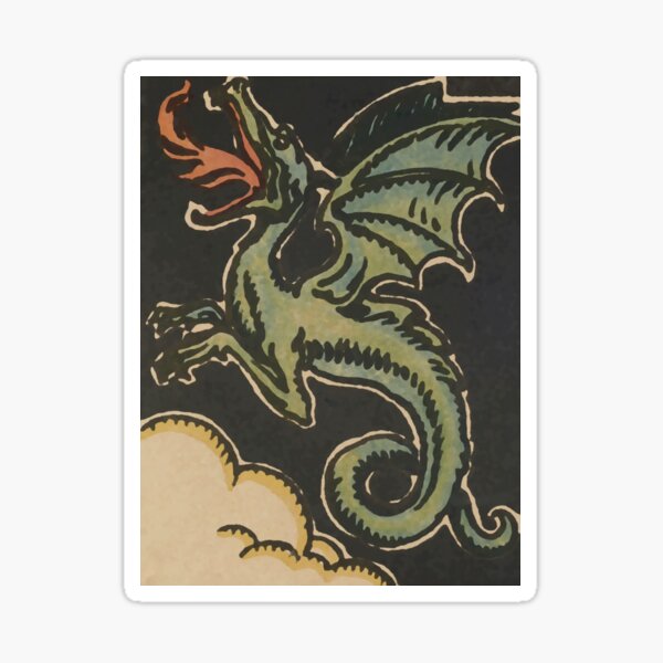 Artikel-Vorschau von Mittelalterlicher Drache, designt und verkauft von OroboroCustom.