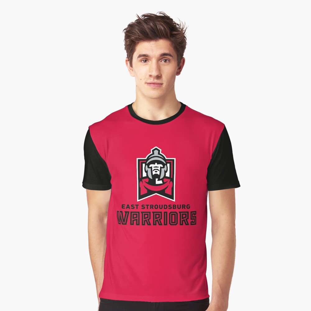 East Stroudsburg Warriors Champion Youth Jersey T-Shirt - Black