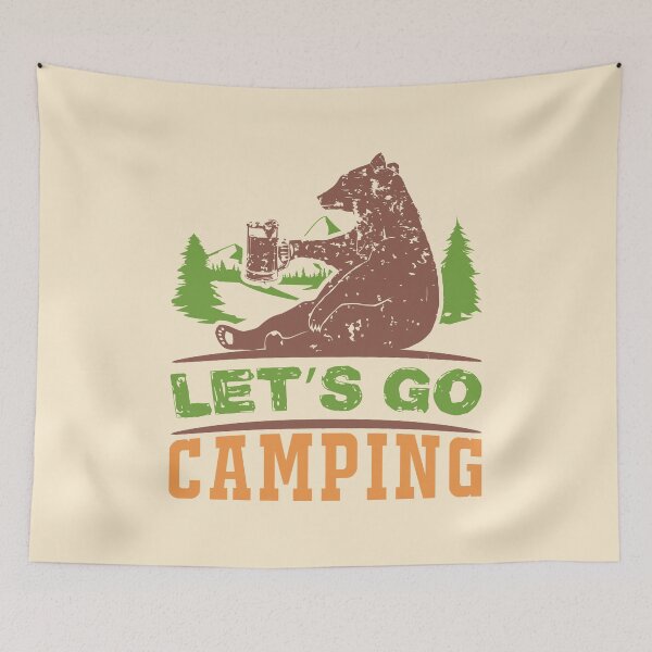 Item preview, Lets go camping designed and sold by designdroplet.