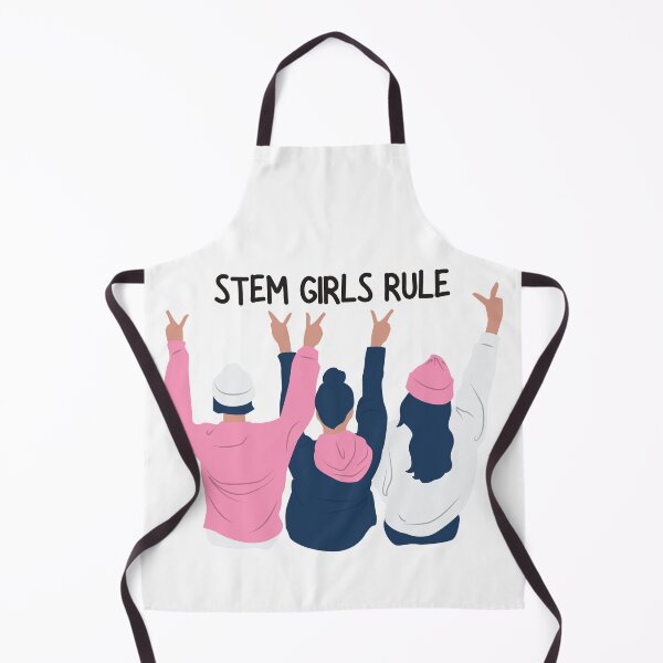 Item preview, STEM GIRLS RULE | GEEK GIRLS WE LOVE designed and sold by Le Plus Three.