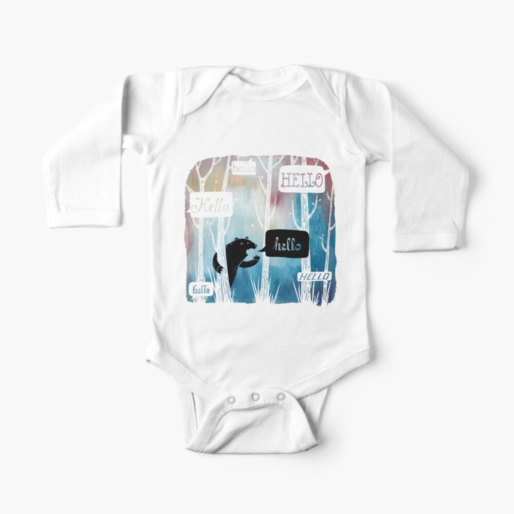 Item preview, Long Sleeve Baby One-Piece designed and sold by littleclyde.