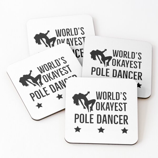 Item preview, Worlds Okayest Pole Dancer designed and sold by AwesomeWorld1.