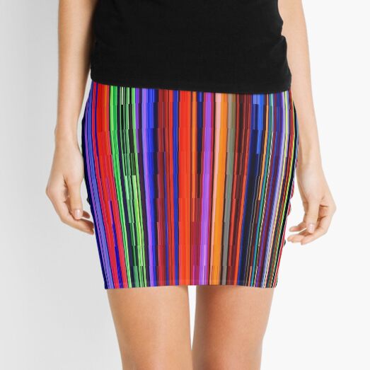 #Pattern, #design, #tracery, #weave, #drawing, #figure, #picture, #illustration Mini Skirt