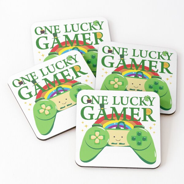 Item preview, St Patrick's Day One Lucky Gamer designed and sold by Styler Design.