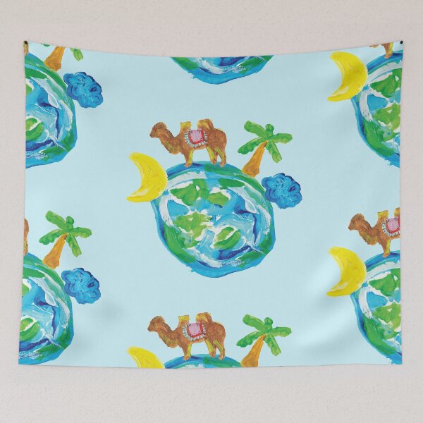 Item preview, Save Planet painting designed and sold by Marymonet.