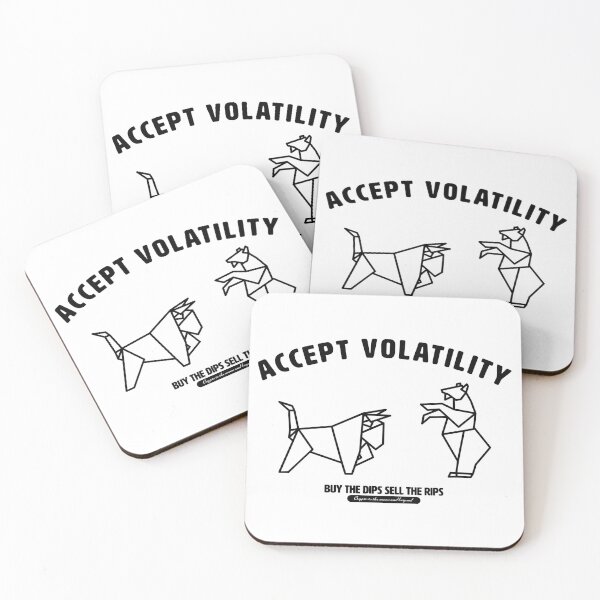 Item preview, CRYPTO | ACCEPT VOLATILITY designed and sold by axelle1410.
