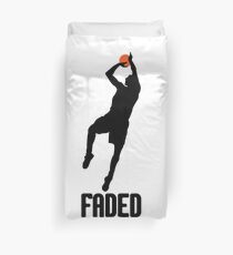 Faded - Black Duvet Cover
