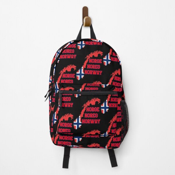 Item preview, Norway Norge flag and map designed and sold by Travellerz.