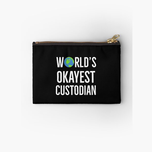 Item preview, Worlds Okayest Custodian designed and sold by AwesomeWorld1.
