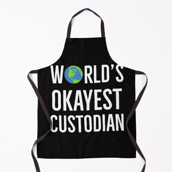 Item preview, Worlds Okayest Custodian designed and sold by AwesomeWorld1.