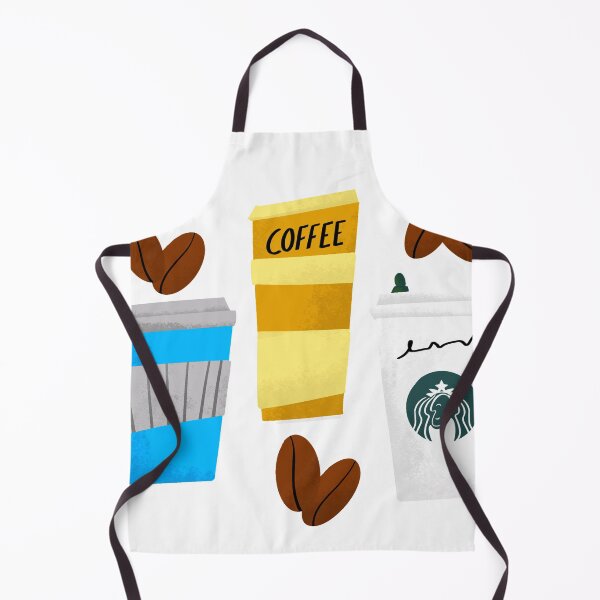 Item preview, flat illustration of coffee cups designed and sold by springybelly.