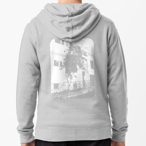 on the architect's table Zipped Hoodie