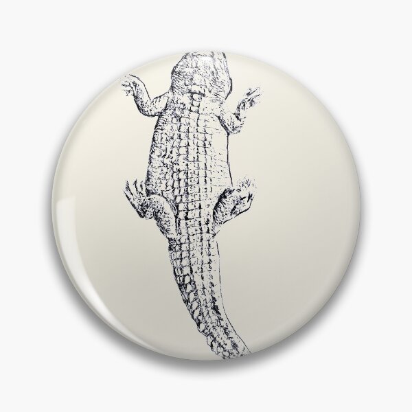 Item preview, Top view crocodile  designed and sold by shokA Design.