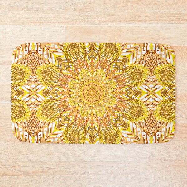 Item preview, Yellow Mandala designed and sold by ImpPrintsArt.
