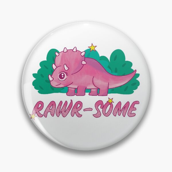 Item preview, Rawrsome - Cute Triceratops designed and sold by infleims.