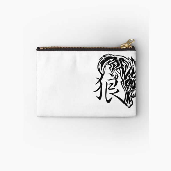 Item preview, Wolf tattoo with Chinese word designed and sold by jccat.