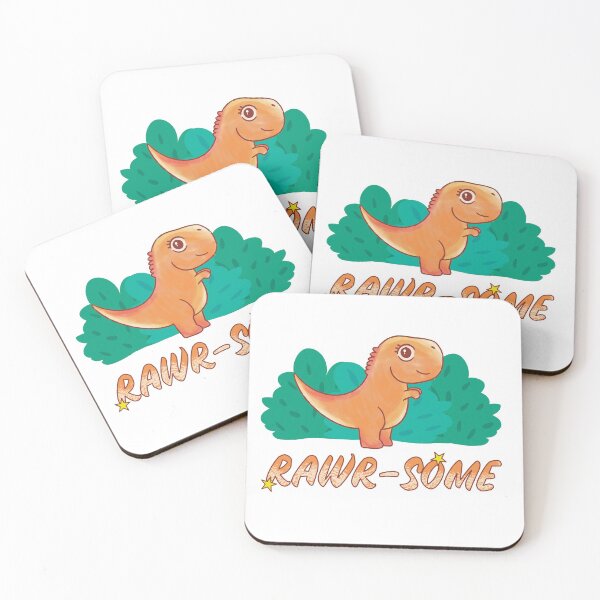 Item preview, Rawrsome - Cute T-Rex designed and sold by infleims.