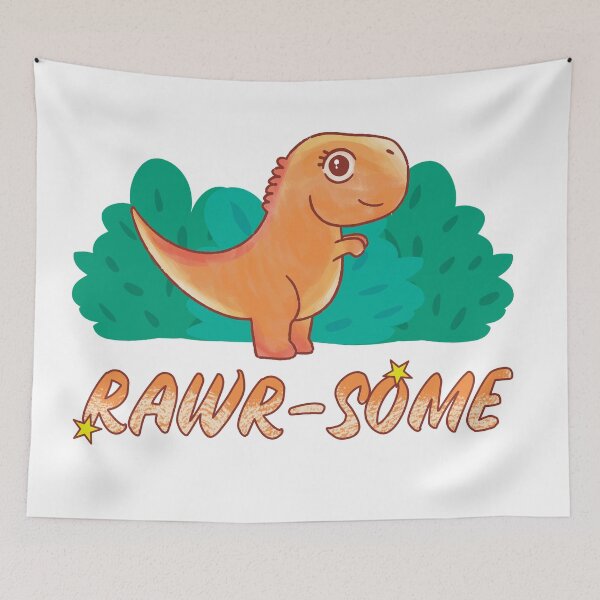 Item preview, Rawrsome - Cute T-Rex designed and sold by infleims.