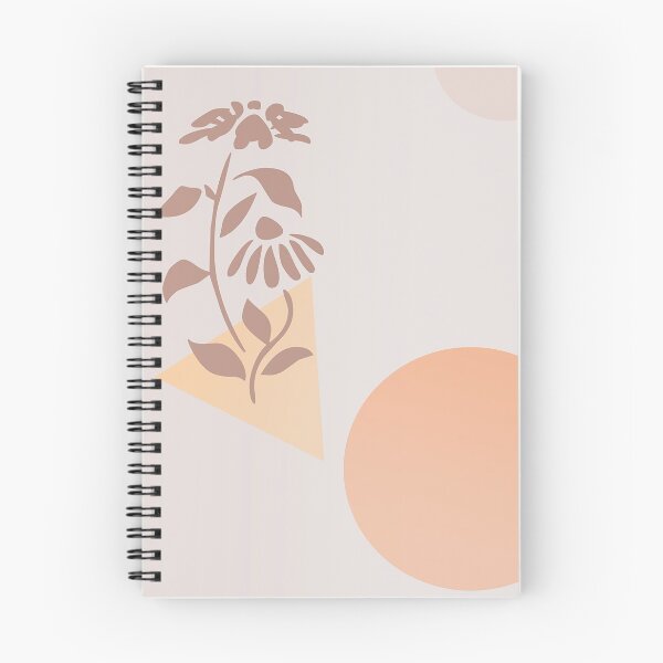 Item preview, Abstract Flower Geometric Shapes Neutral Colors designed and sold by noemptyframes.