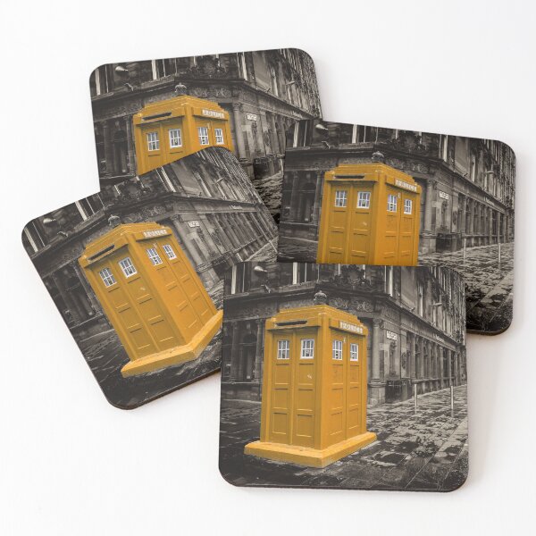 Item preview, Amber Police Box  designed and sold by hawkie.