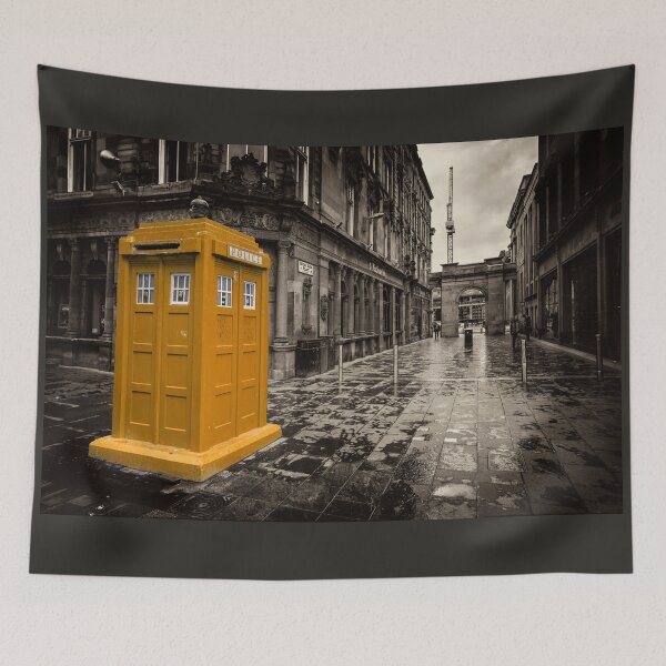 Item preview, Amber Police Box  designed and sold by hawkie.