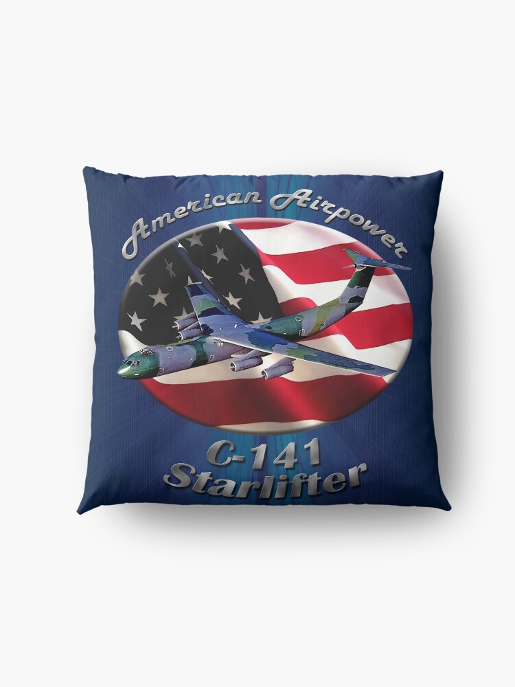 Alternate view of C-141 Starlifter American Airpower Floor Pillow