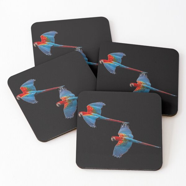 Item preview, Macaws in flight, parrots in flight designed and sold by Ingo Gerlach.