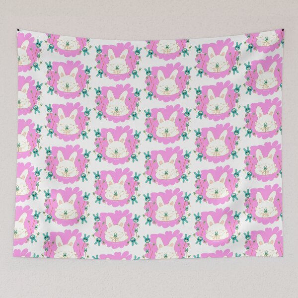 Item preview, Cute Bunny with Lollipop designed and sold by colormetabby.