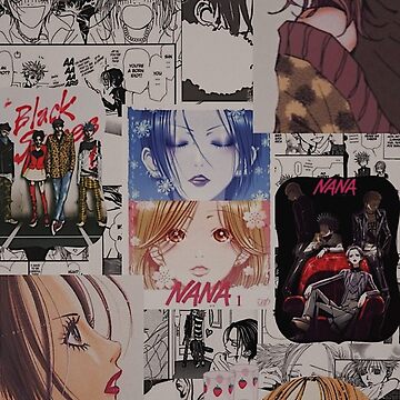 Artwork thumbnail, nana anime collage design by hanna0011