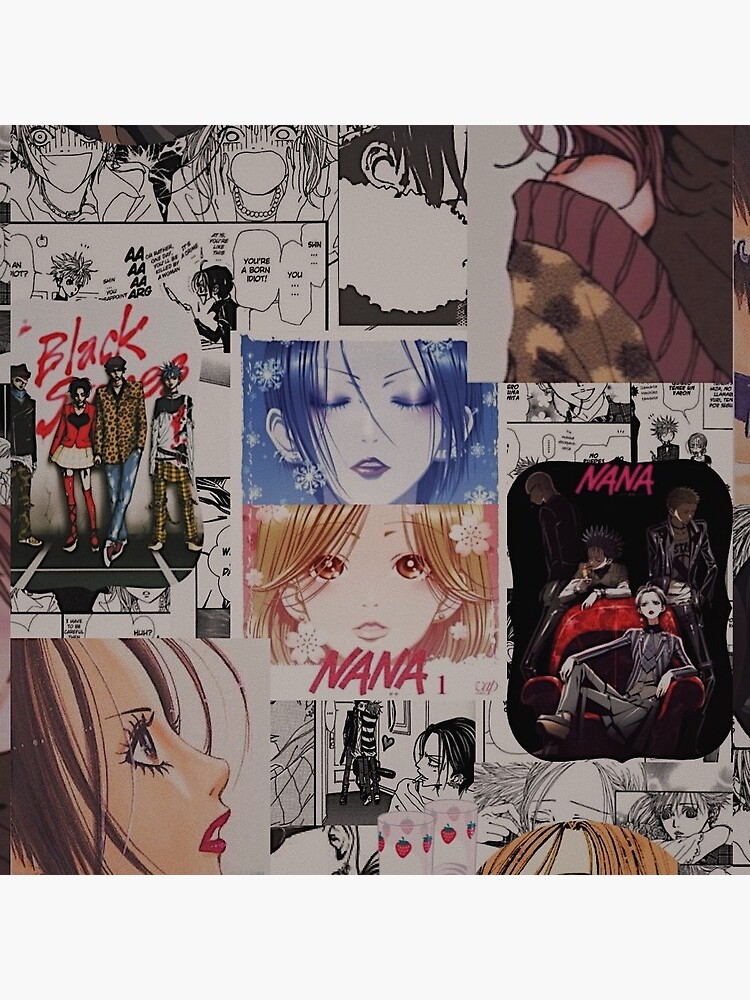 "nana anime collage design" Pin for Sale by hanna0011 Redbubble