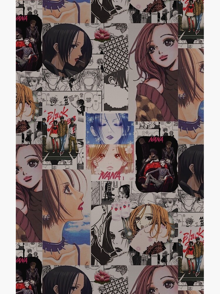 Thumbnail 4 of 4, Samsung Galaxy Phone Case, nana anime collage design designed and sold by hanna0011.