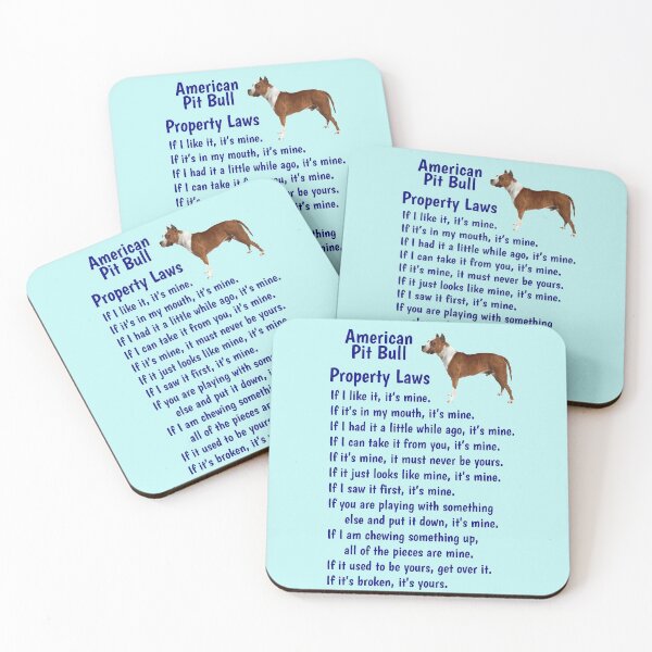 Item preview, American Pit Bull  - property laws  designed and sold by thepetcellar.