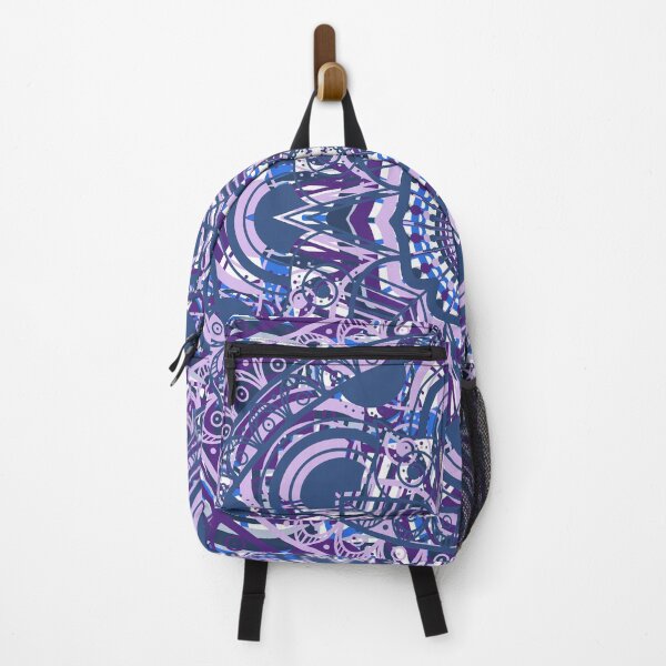 Item preview, Blue purple mandala designed and sold by ImpPrintsArt.