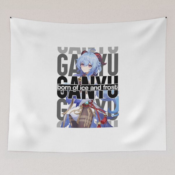 Item preview, GANYU: nacido del hielo y la escarcha Genshin Impact designed and sold by chris28zero.