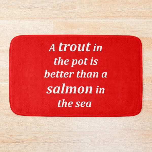 Item preview, a trout in the pot designed and sold by funniesttext.