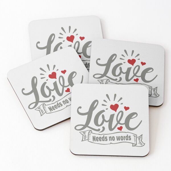 Item preview, Love Needs No Words. Autism Acceptance designed and sold by Hilomind.