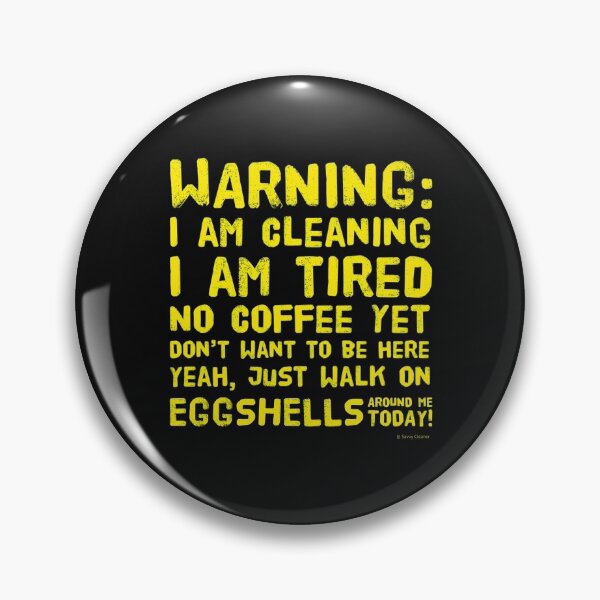 Item preview, Eggshells, Funny Sarcastic Housekeeping, Cleaning Crew Humor designed and sold by SavvyCleaner.